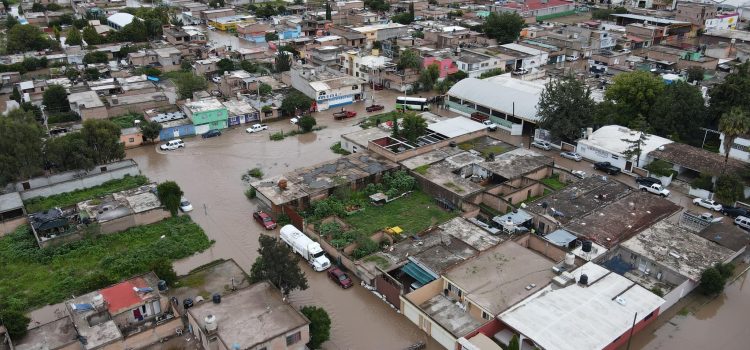 Lluvias en Durango dejan 2 mil viviendas inundadas