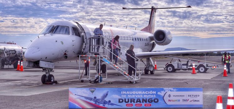 Nuevas rutas aéreas en el aeropuerto de Durango