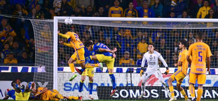 Empatan 1-1 Tigres y América en la ida