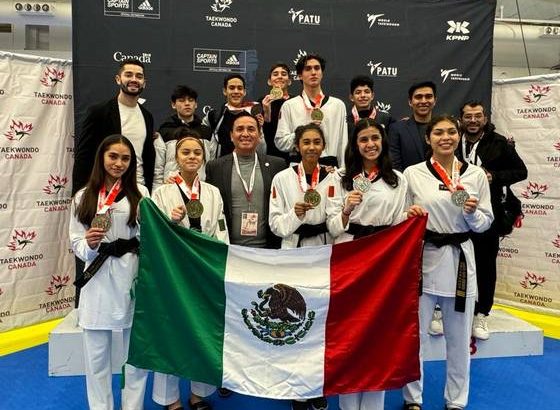 Duranguense obtiene bronce en el Open Canadá de Taekwondo