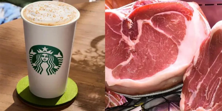 Lanza Starbucks café con sabor … a puerco