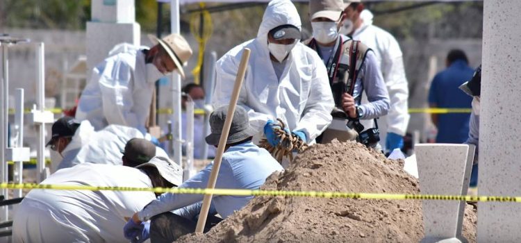 Sin identificar restos de los 189 cuerpos por exhumaciones