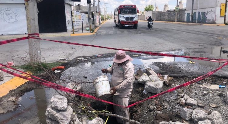 Las fugas de agua son un grave problema en Lerdo