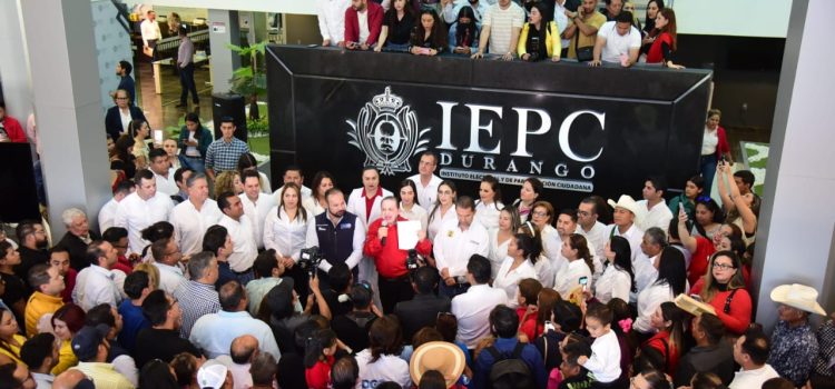 Se registran en el IEPC