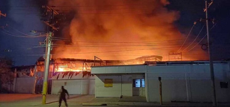 Fuego consume 2 empresas