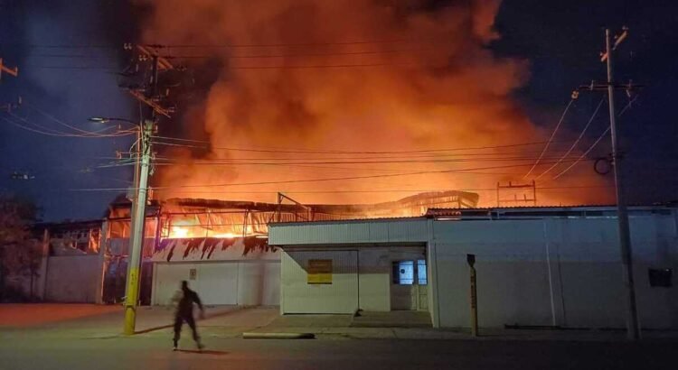 Fuego consume 2 empresas
