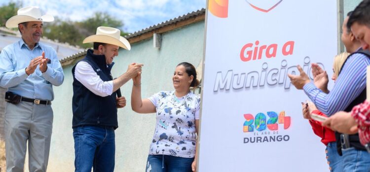 Realiza gira de trabajo en Santa María del Oro