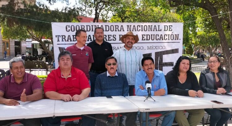 Anuncia la CNTE movilización nacional el próximo lunes 15 de abril