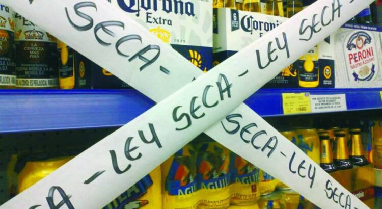 Piden reducir los días para la ley seca