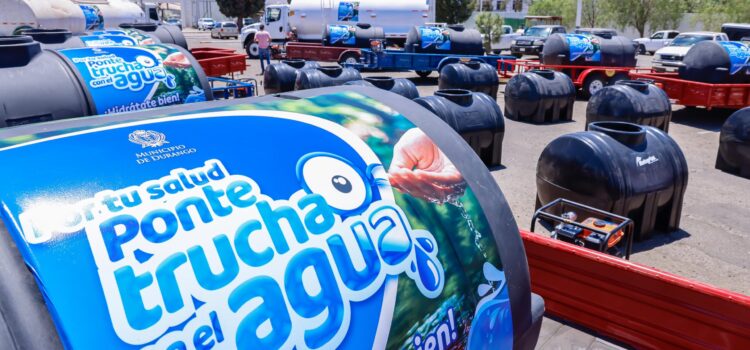 Ponen en marcha el programa ¡Ponte trucha con el agua Durango!