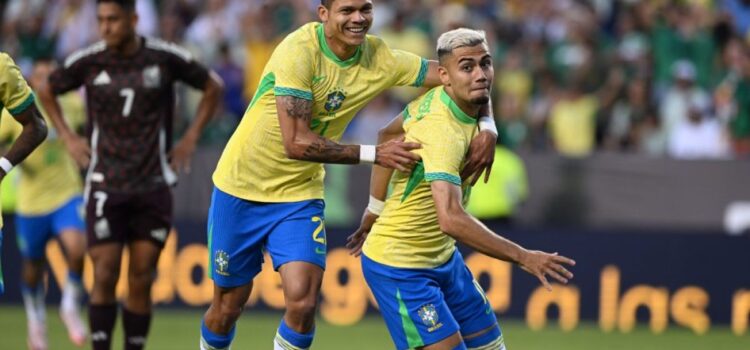 Brasil le roba el empate a México