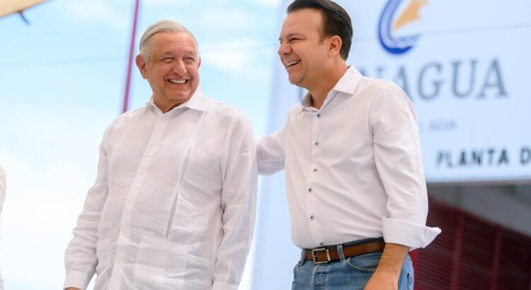 Reconoce el trabajo del presidente López Obrador: Gobernador de Durango