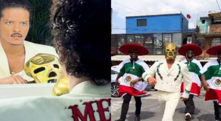 Bruno Mars se despide de CDMX vestido de luchador