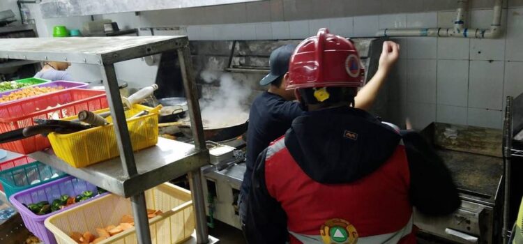 Supervisan seguridad en restaurantes