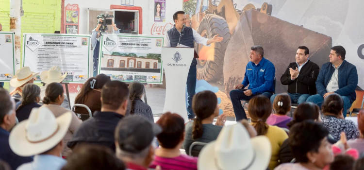 Inician la construcción de Centro Comunitario en Lerdo