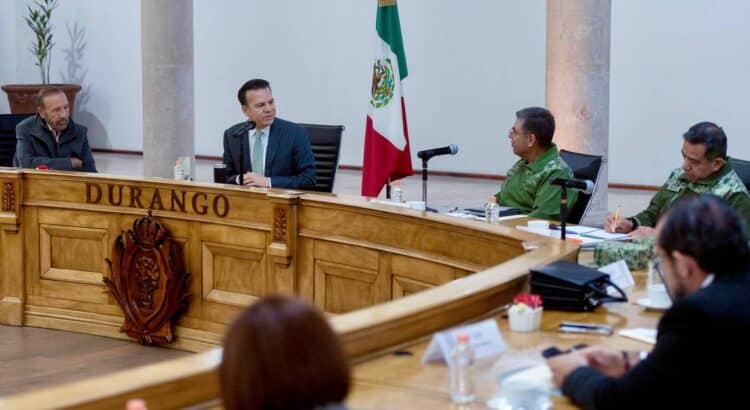 Buscan fortalecer estrategias de seguridad entre Durango y Sinaloa