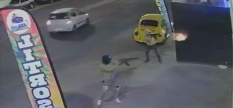 Ataque armado en autolavado