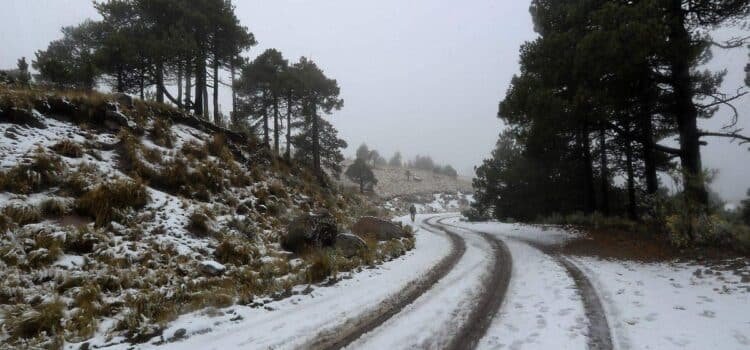 Nieva en otros seis municipios de Durango