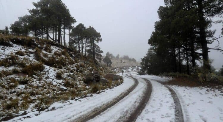 Nieva en otros seis municipios de Durango
