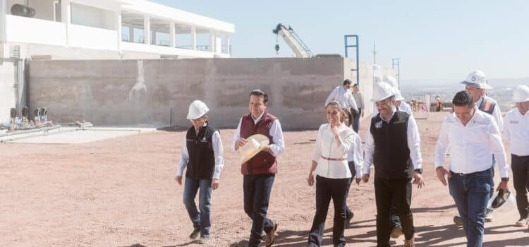 La Presidenta de México supervisa avances de la Planta Potabilizadora