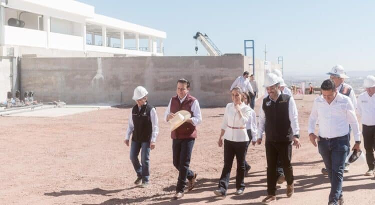 La Presidenta de México supervisa avances de la Planta Potabilizadora