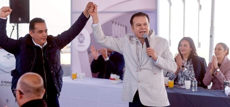 Anuncian plan de obras para Durango
