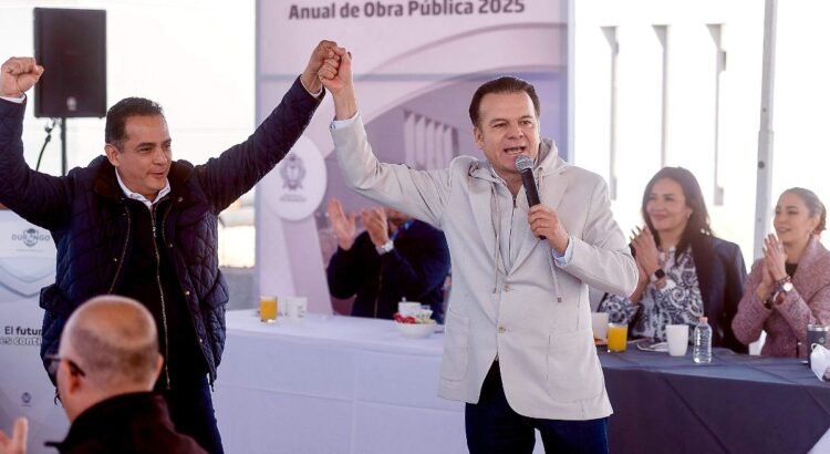 Anuncian plan de obras para Durango