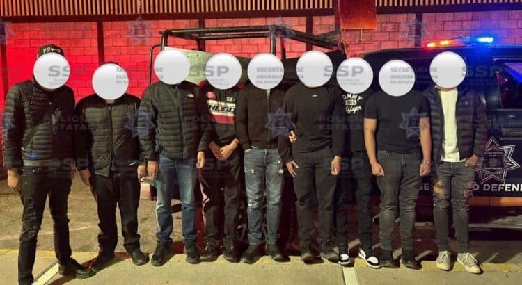 Detienen a 15 jóvenes duranguenses; son señalados de pandillerismo y riñas