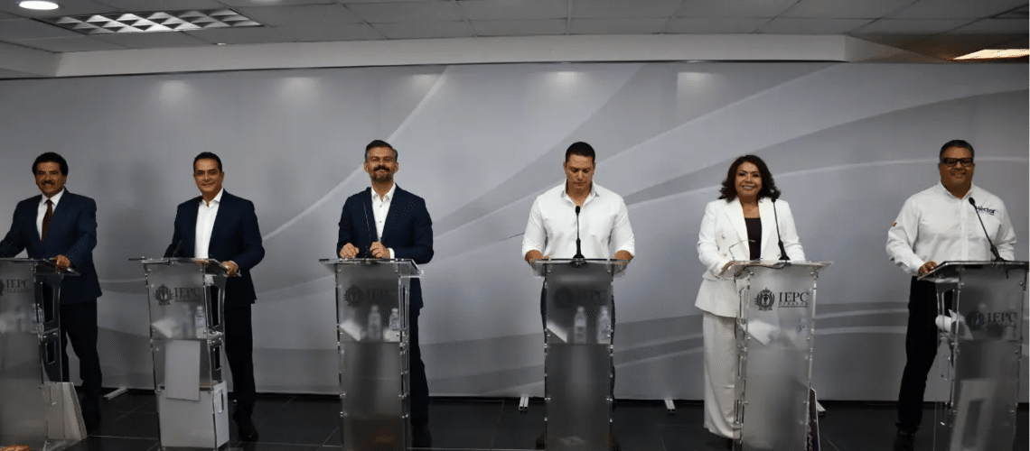 Acusaciones y señalamientos esencia del tercero y último debate de candidatos