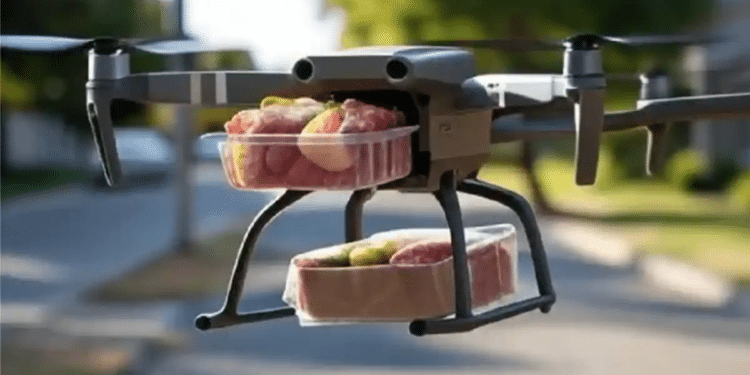 Supermercados ya hacen entregas… con drones