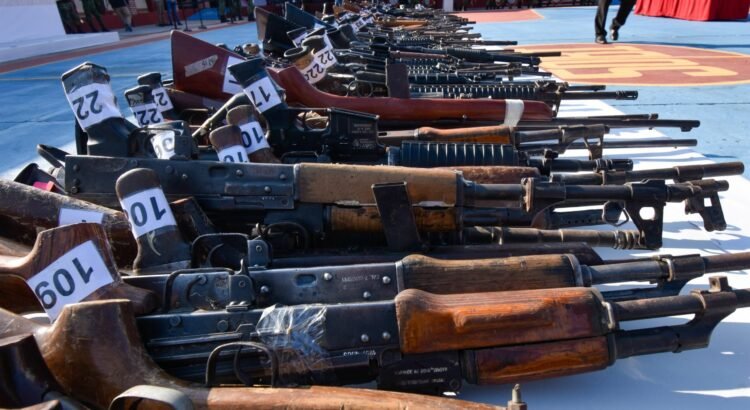 No han detectado rutas para trasiego de armas: FGR en Durango