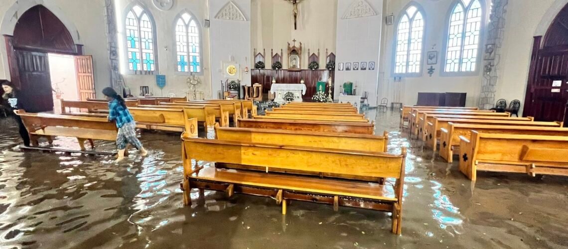 Intensas lluvias en Durango provocan inundaciones