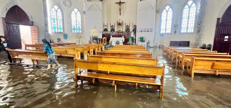 Intensas lluvias en Durango provocan inundaciones