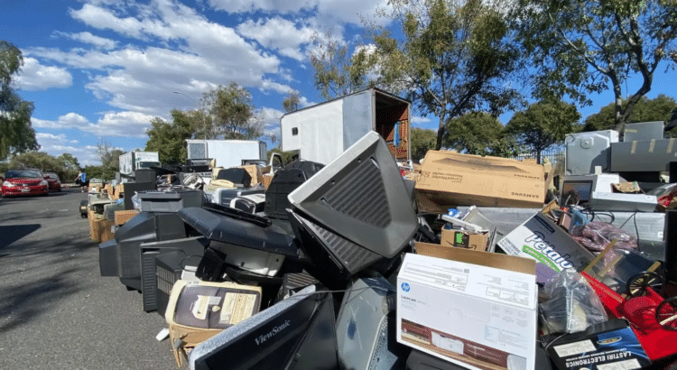 Captan 85 toneladas de basura electrónica con el Reciclatón