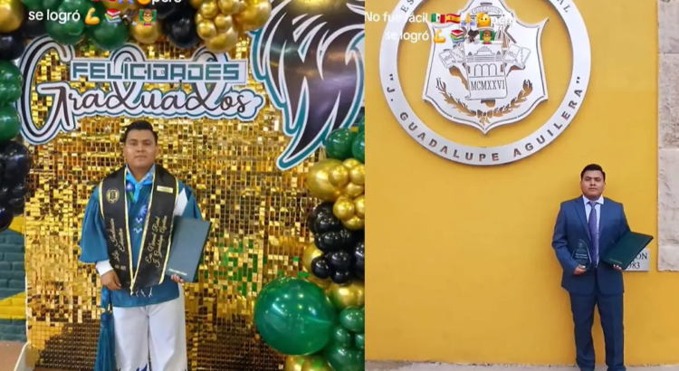 Joven indígena duranguense se gradúa y se hace tendencia en redes