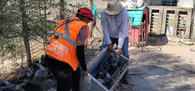 Refuerza Gobierno Municipal campaña de descacharrización