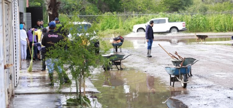 Inundaciones afectan alrededor de 200 viviendas en fraccionamiento San Ángel