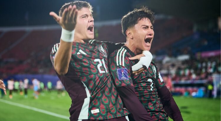 En partidazo, México y Brasil empatan 2-2, en el inicio del Mundial Sub-20