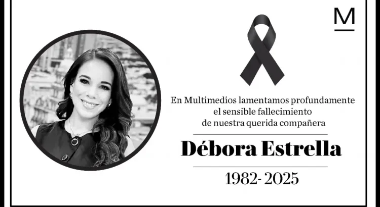 Fallece la conductora Débora Estrella en accidente aéreo en Nuevo León
