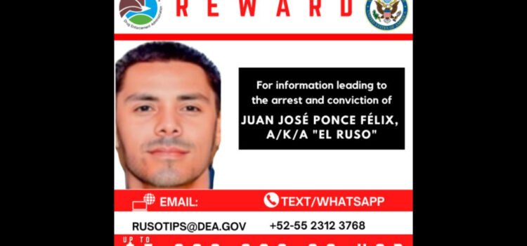 Ofrece Estados Unidos 5 millones de dólares por la captura de “El Ruso” Ofrece Estados Unidos 5 millones de dólares por la captura de “El Ruso”