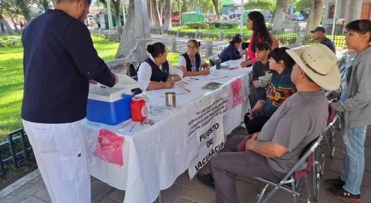 Inicia en Durango la Campaña de Vacunación Invernal 2025-2026 Inicia en Durango la Campaña de Vacunación Invernal 2025-2026
