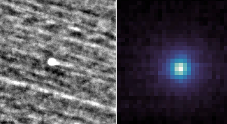La NASA difunde nuevas imágenes del cometa interestelar 3I/ATLAS