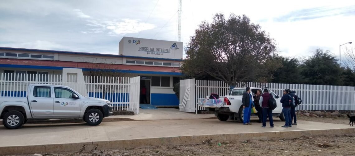 Surge la amenaza del personal de salud de Durango de cerrar el Hospital Integral de La Guajolota