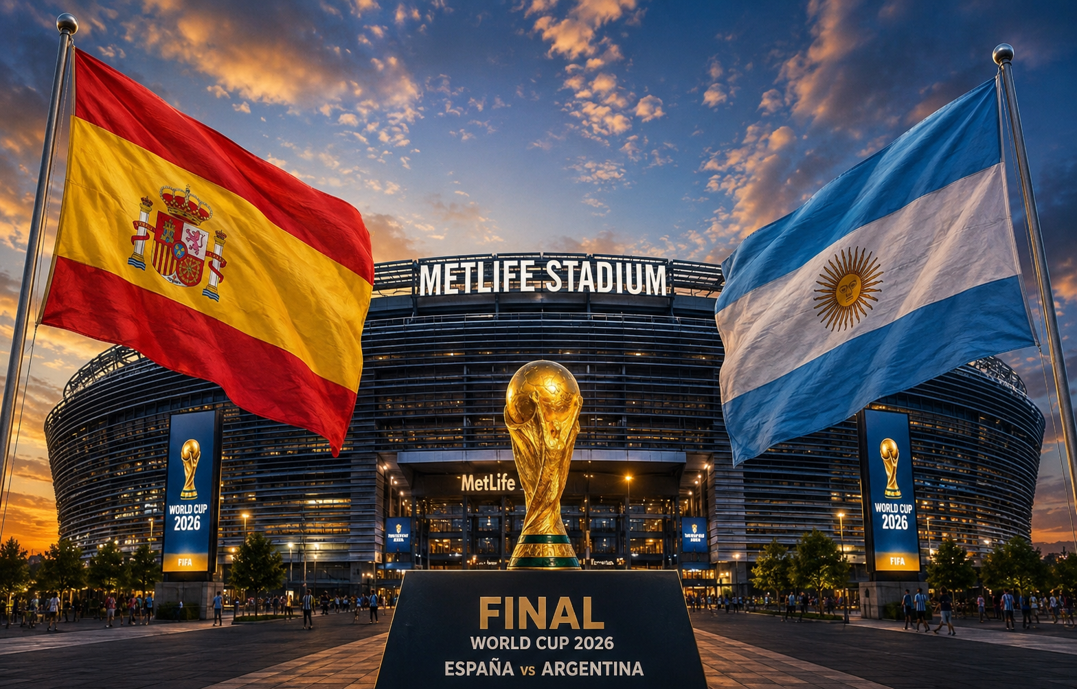 ¡Habrá nuevo campeón o bicampeonato! España y Argentina disputarán la gran final del Mundial 2026  